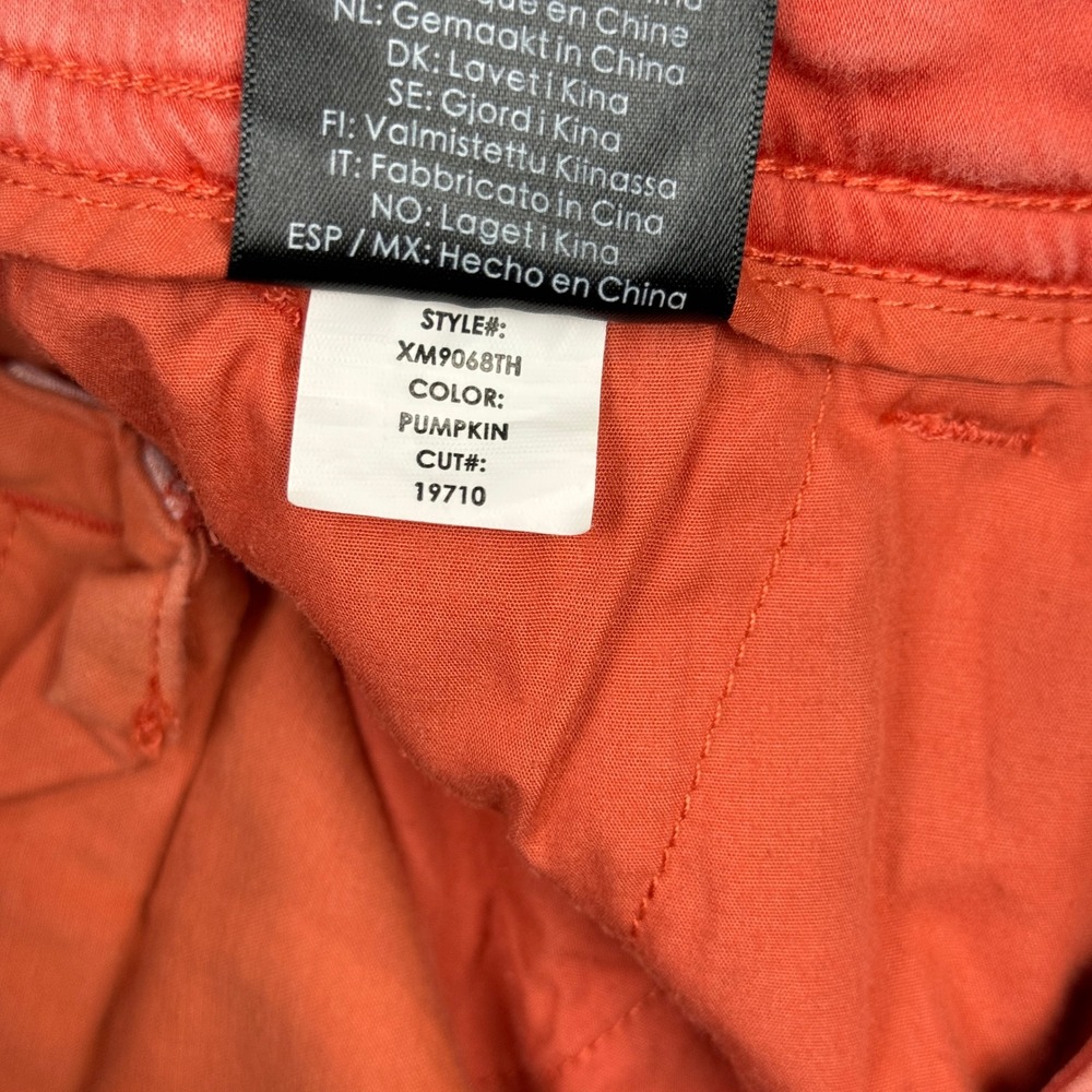 Liverpool Los Angeles Coral Orange Cotton Blend‎ Shorts Womens Size 4 - Picture 4 of 10